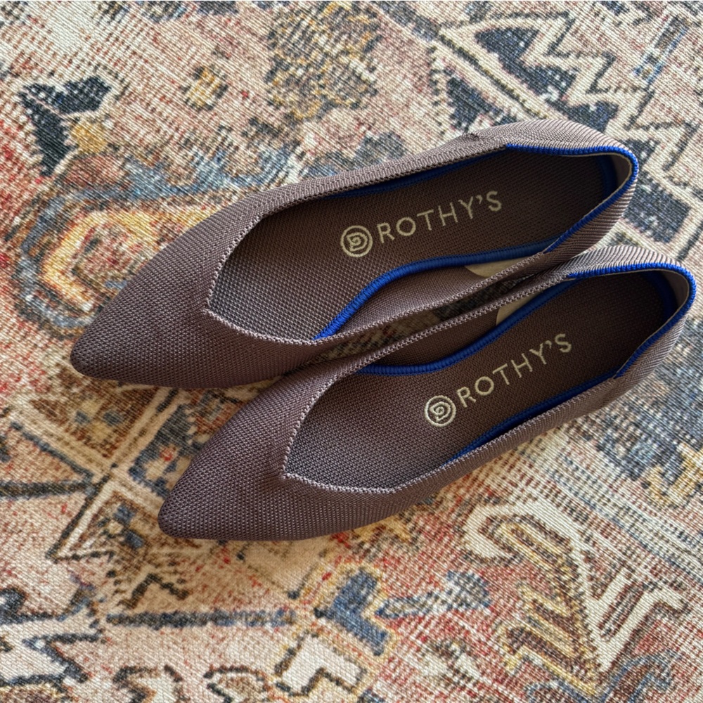 Rothy's The Point Ballet Flats size W8.5
